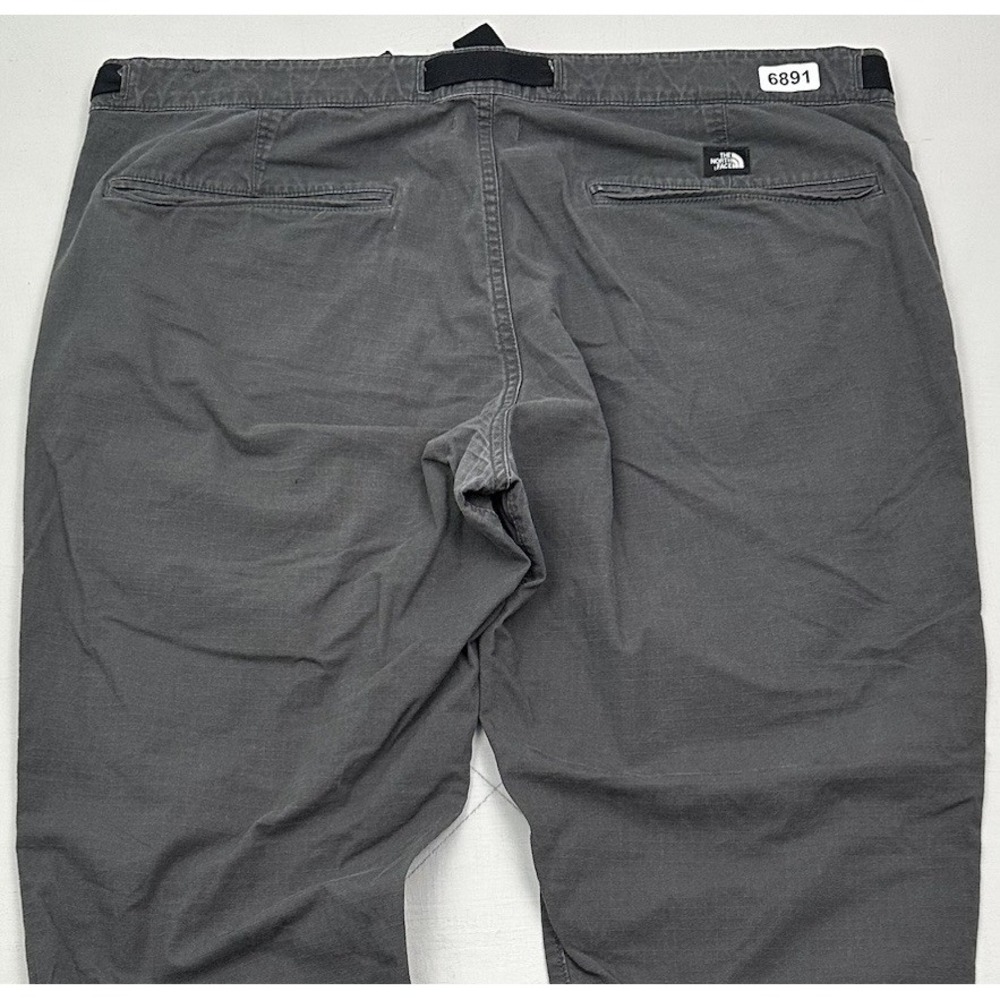 The North Face Rock Climb Pants Mens 40x32 Ripstop Joggers Gray Belted NF0A3BD7